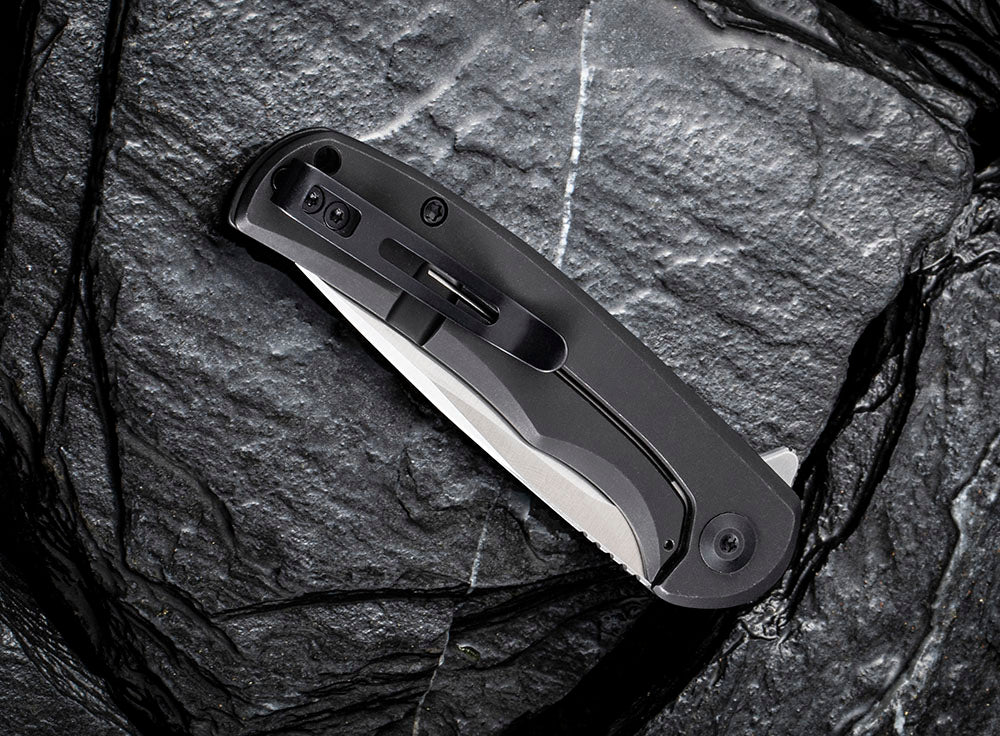 ** HERE NOW ** CIVIVI - C2110 NOx - NITRO-V BLADE - STAINLESS STEEL HANDLE