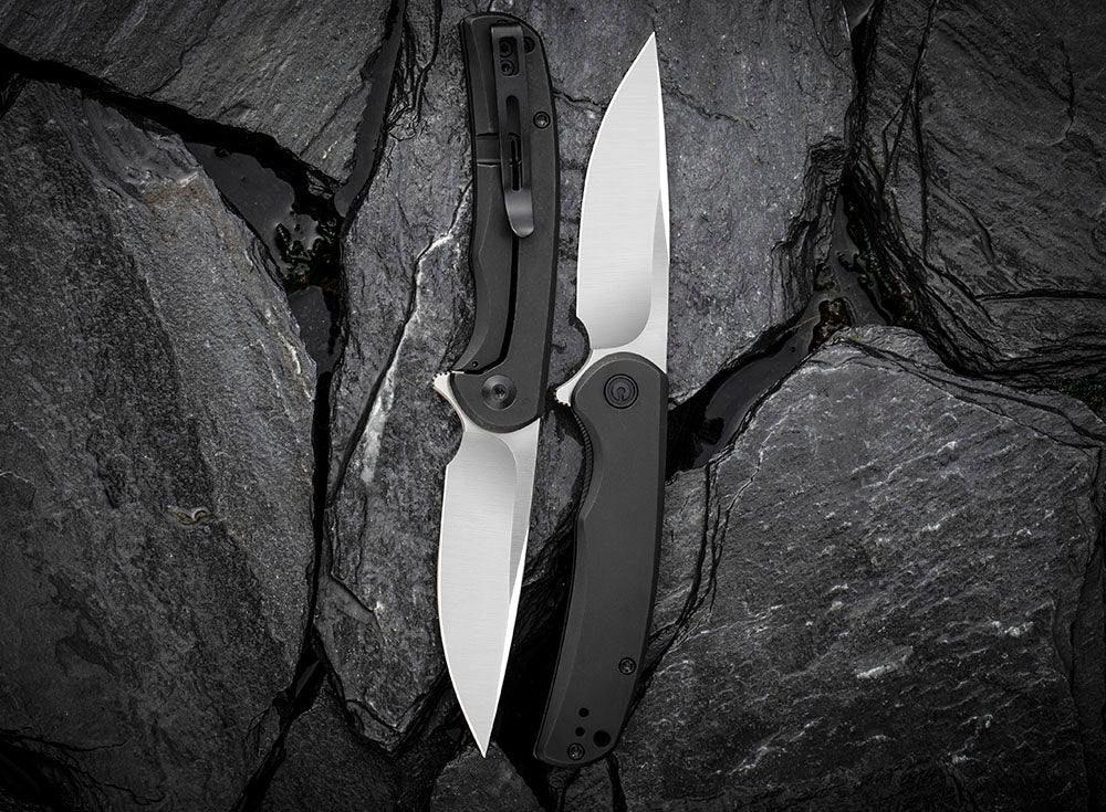 ** HERE NOW ** CIVIVI - C2110 NOx - NITRO-V BLADE - STAINLESS STEEL HANDLE