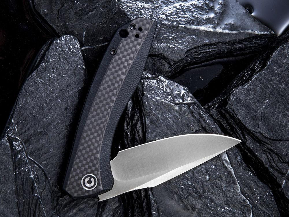 ** HERE NOW ** CIVIVI - C801 BAKLASH --- ** NEW BRASS & CARBON FIBER MODELS ** - True Talon
