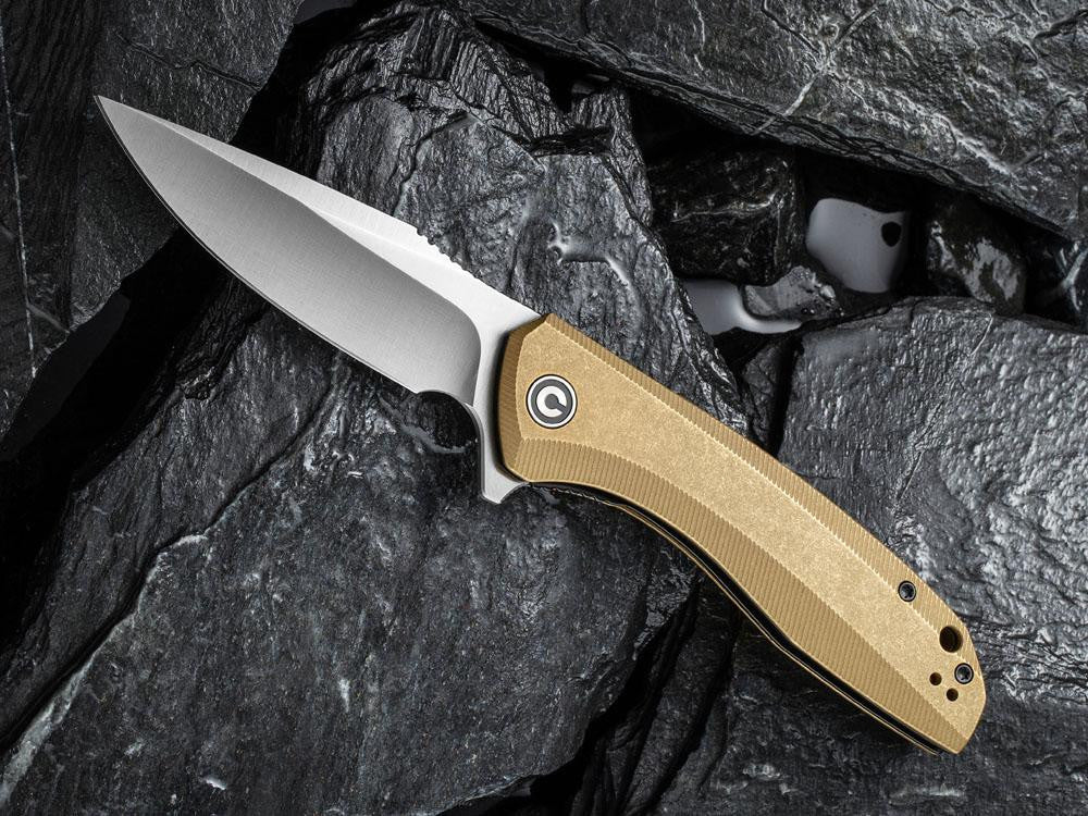 ** HERE NOW ** CIVIVI - C801 BAKLASH --- ** NEW BRASS & CARBON FIBER MODELS ** - True Talon