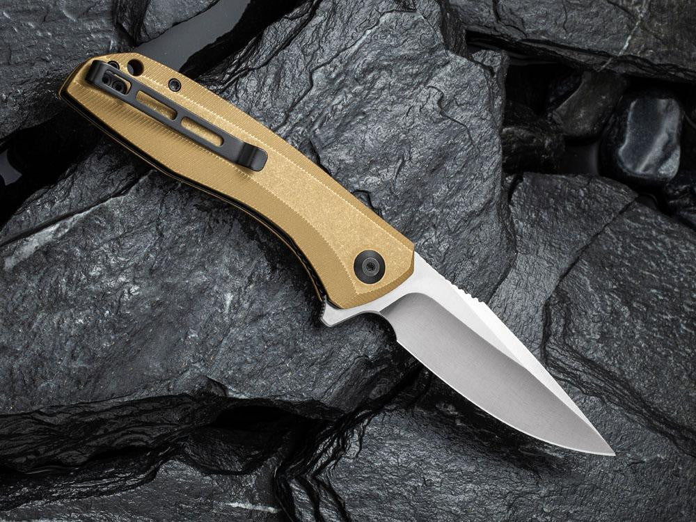 ** HERE NOW ** CIVIVI - C801 BAKLASH --- ** NEW BRASS & CARBON FIBER MODELS ** - True Talon
