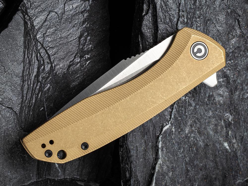 ** HERE NOW ** CIVIVI - C801 BAKLASH --- ** NEW BRASS & CARBON FIBER MODELS ** - True Talon
