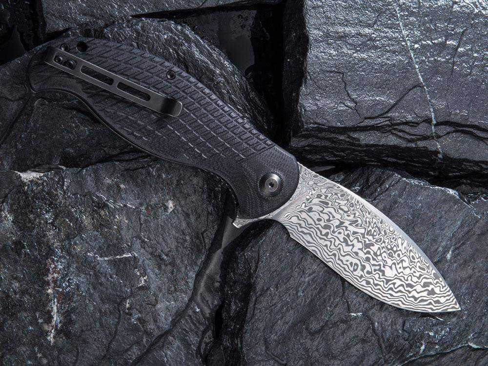 CIVIVI - C802DS NAJA - DAMASCUS BLADE - G10 HANDLE - True Talon