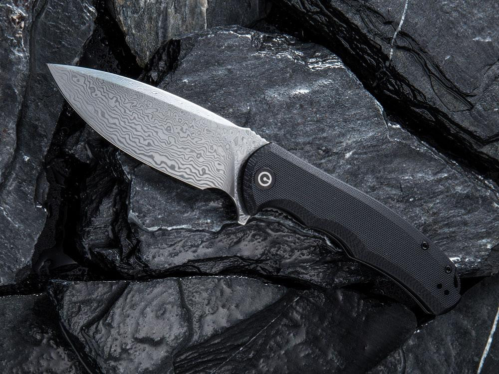 CIVIVI - C803DS PRAXIS - DAMASCUS BLADE - G10 HANDLE - True Talon