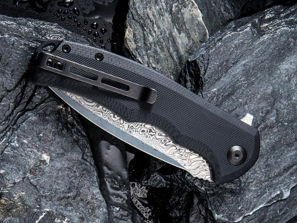 CIVIVI - C803DS PRAXIS - DAMASCUS BLADE - G10 HANDLE - True Talon