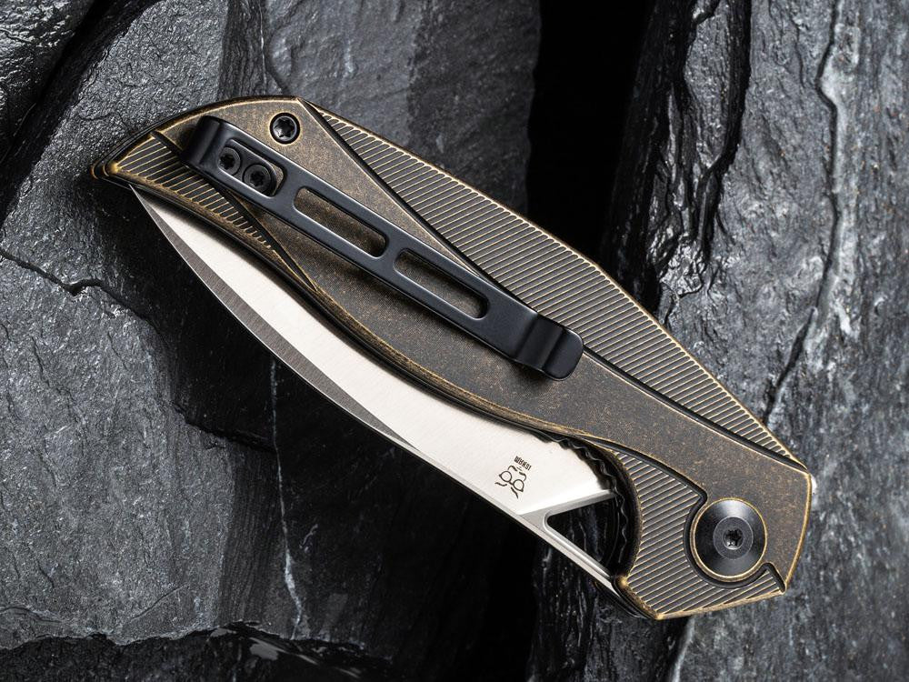 ** HERE NOW ** CIVIVI - C903 ANTHROPOS - ** NEW BRASS MODEL WITH 154CM BLADE ** - True Talon