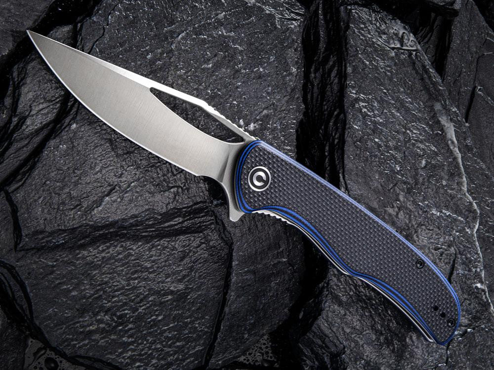 CIVIVI - C912 - SHREDDER - Black G10 or Black over Red or Blue Handles - True Talon