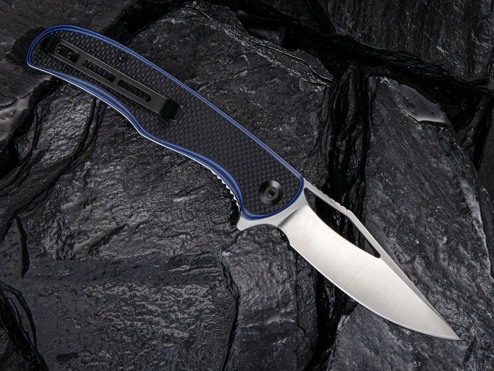 CIVIVI - C912 - SHREDDER - Black G10 or Black over Red or Blue Handles - True Talon