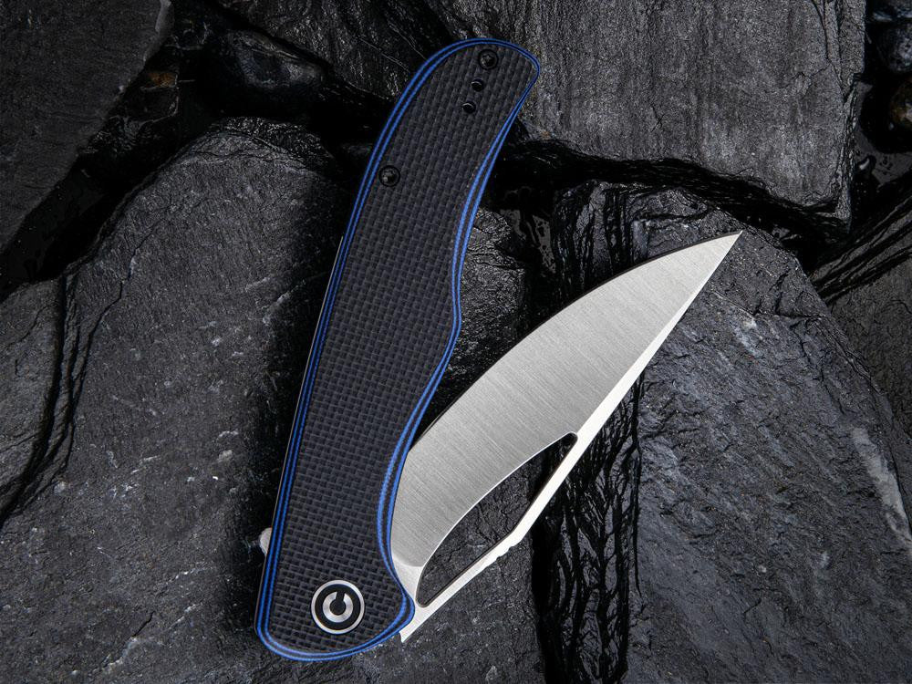 CIVIVI - C912 - SHREDDER - Black G10 or Black over Red or Blue Handles - True Talon