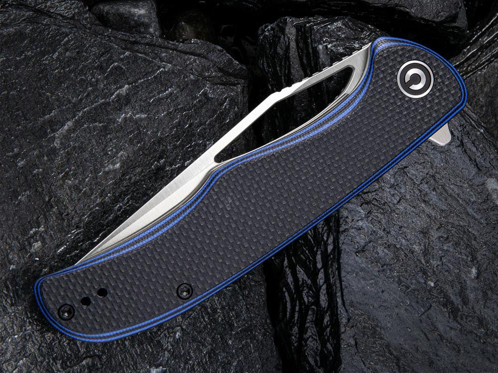 CIVIVI - C912 - SHREDDER - Black G10 or Black over Red or Blue Handles - True Talon