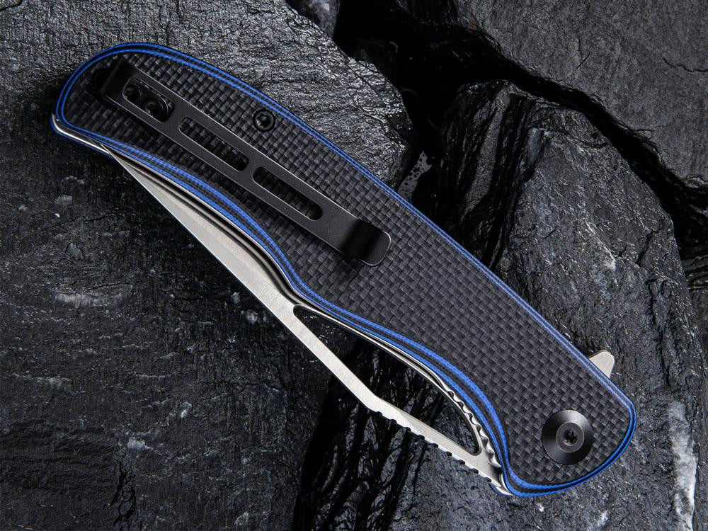 CIVIVI - C912 - SHREDDER - Black G10 or Black over Red or Blue Handles - True Talon