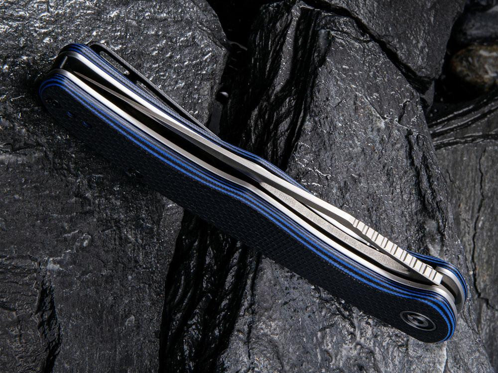 CIVIVI - C912 - SHREDDER - Black G10 or Black over Red or Blue Handles - True Talon