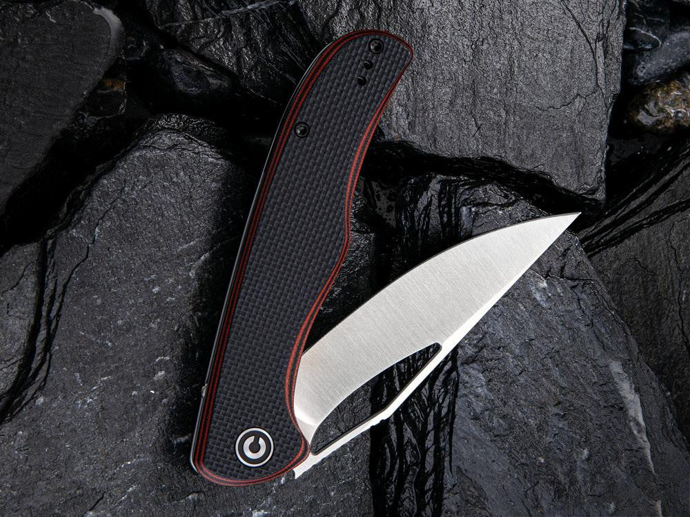 CIVIVI - C912 - SHREDDER - Black G10 or Black over Red or Blue Handles - True Talon