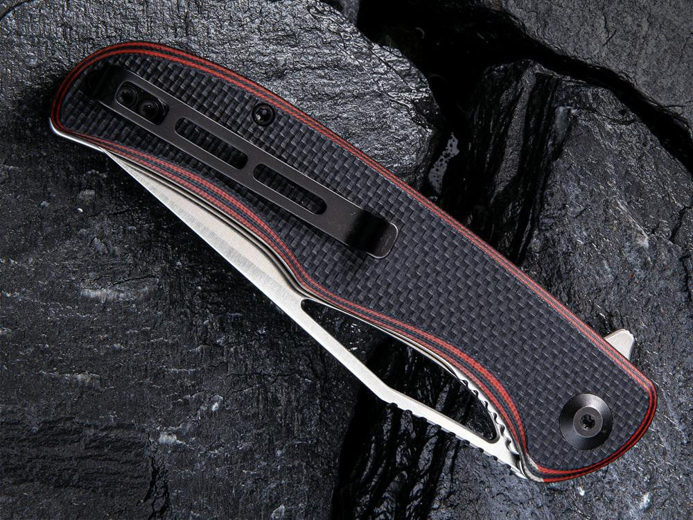 CIVIVI - C912 - SHREDDER - Black G10 or Black over Red or Blue Handles - True Talon
