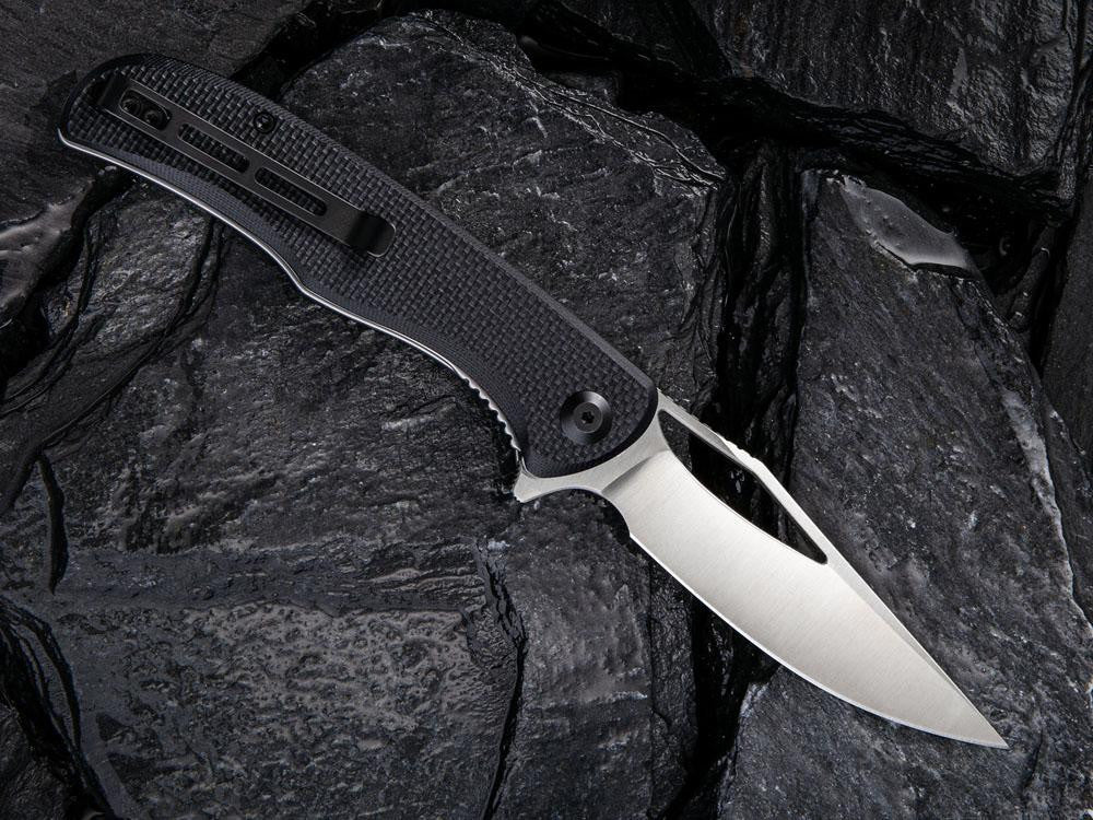 CIVIVI - C912 - SHREDDER - Black G10 or Black over Red or Blue Handles - True Talon