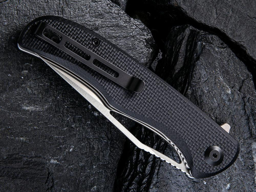 CIVIVI - C912 - SHREDDER - Black G10 or Black over Red or Blue Handles - True Talon