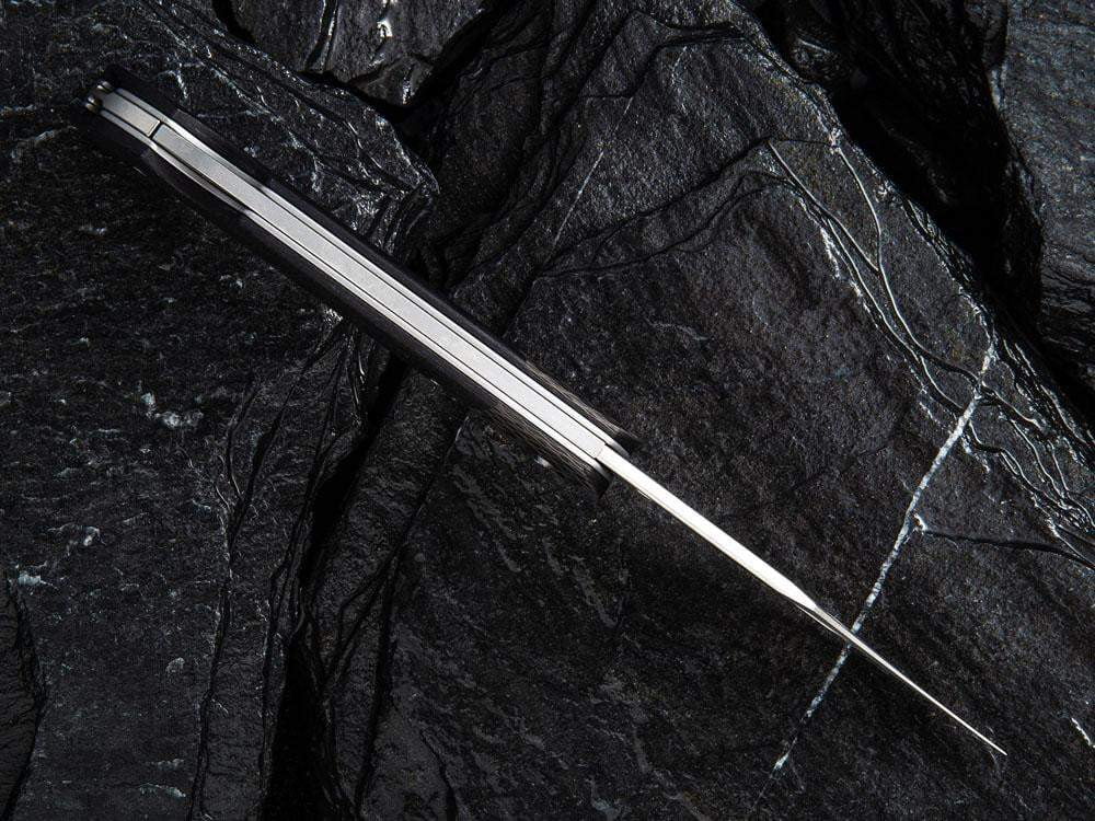 ** HERE NOW ** CIVIVI - C914DS Rustic Gent DAMASCUS - Lock Back - G10 or Micarta Handles & Carbon Fiber Bolsters - True Talon