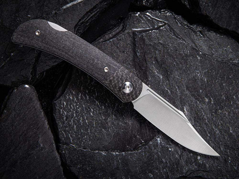 # ** HERE NOW - NEW MICARTA MODEL ** CIVIVI - C914 Rustic Gent - Lock Back - G10 or Micarta Handles & Carbon Fiber Bolsters - True Talon
