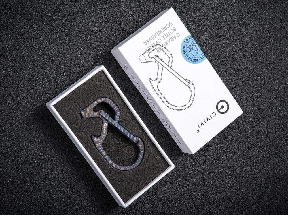 ** COMING SOON ** WE Knife CA-01 CLICK - Carabiner Multi-Tool - True Talon