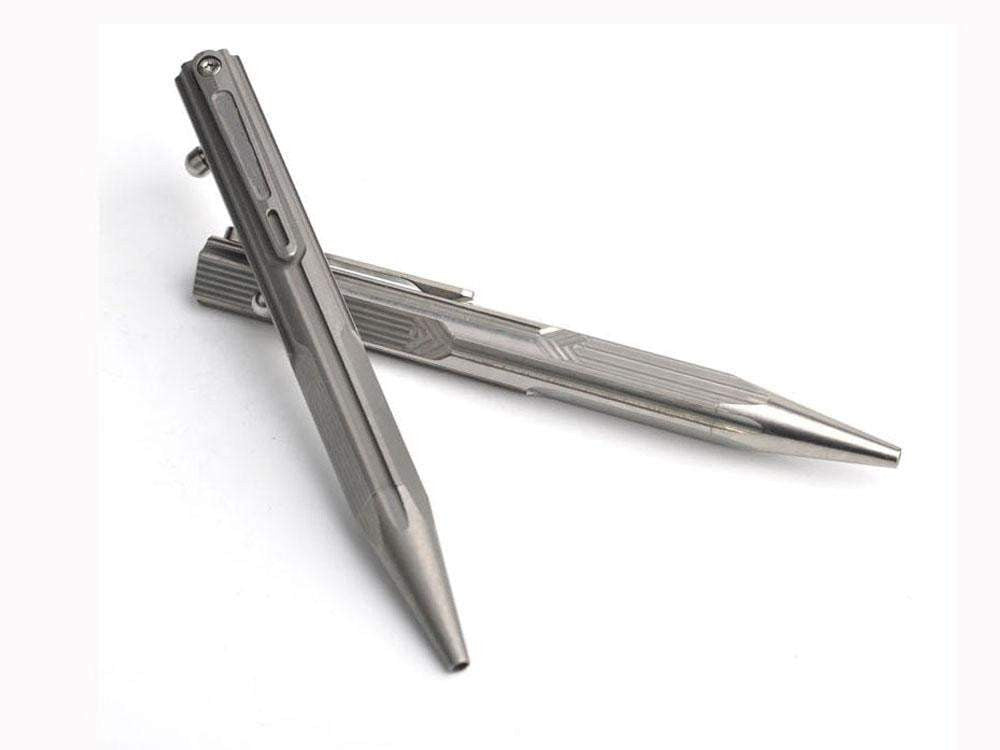 The Dart - TITANIUM BOLT ACTION PEN - True Talon