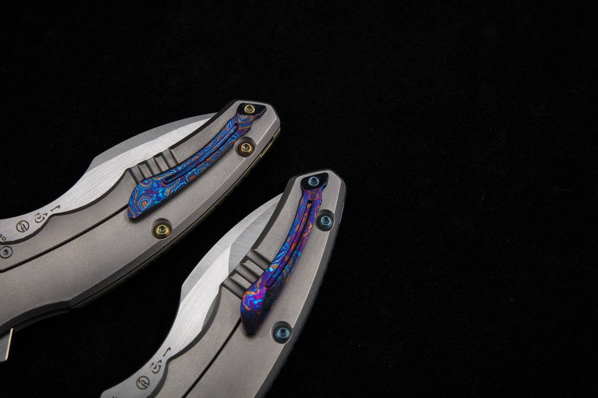 MAXACE - DRAGON - M390 BLADE - MULTI ROW BEARINGS - ZHENGYI MASTER DESIGN