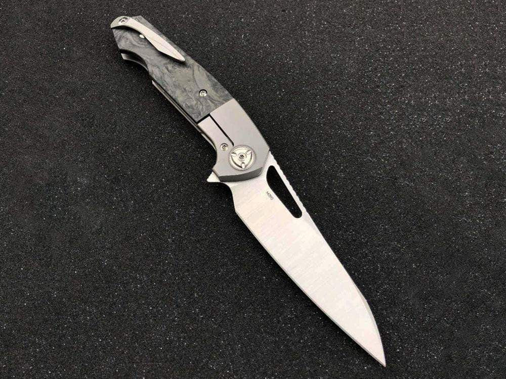 Liong Mah - ERASER - M390 Blade - Carbon Fiber - True Talon
