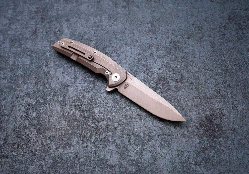 Reate Knives - EPOCH - Stonewash - CTS-204P Blade - True Talon