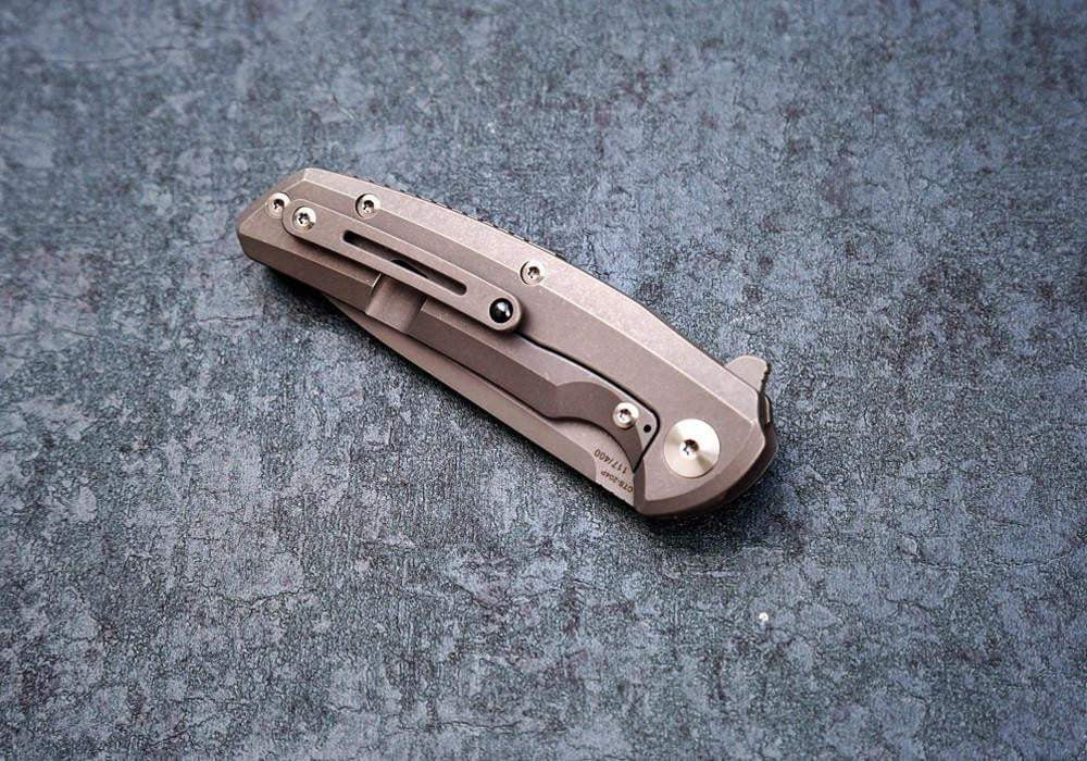 Reate Knives - EPOCH - Stonewash - CTS-204P Blade - True Talon