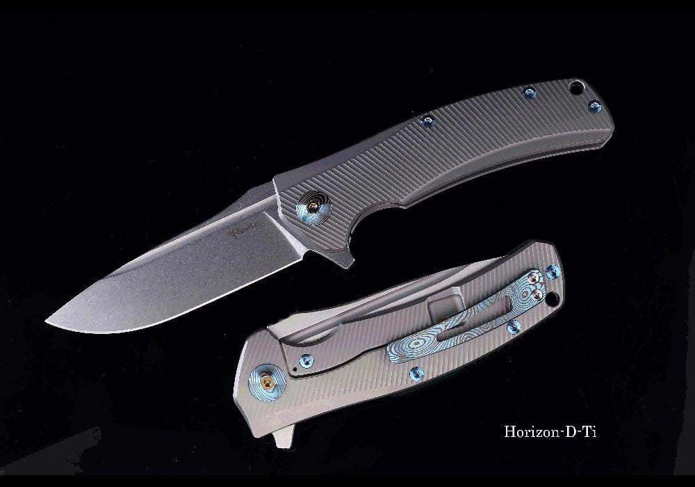 Reate Knives - Horizon - Ti - M390 Blade & Titanium Handle - True Talon