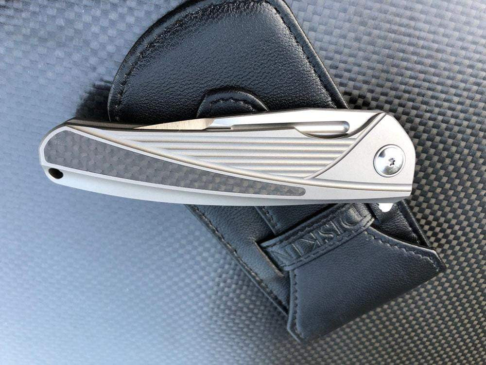 #1 ** BACK AGAIN - LAST BATCH ** Matt Diskin IDF - Made By Reate - M390 Blade - Integral Handle - True Talon
