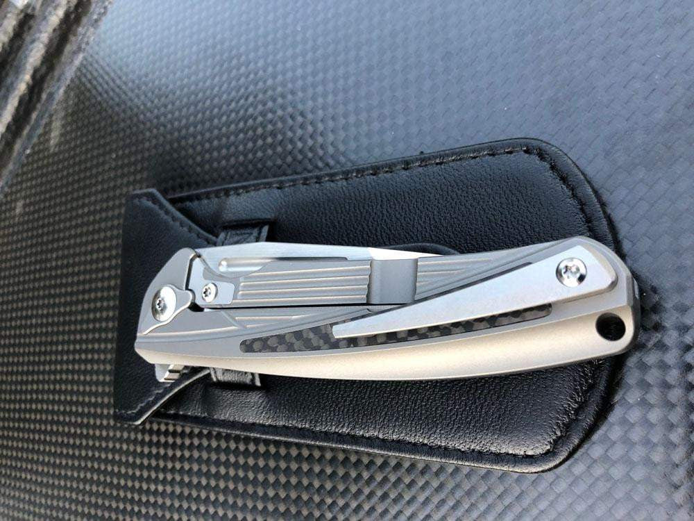 #1 ** BACK AGAIN - LAST BATCH ** Matt Diskin IDF - Made By Reate - M390 Blade - Integral Handle - True Talon