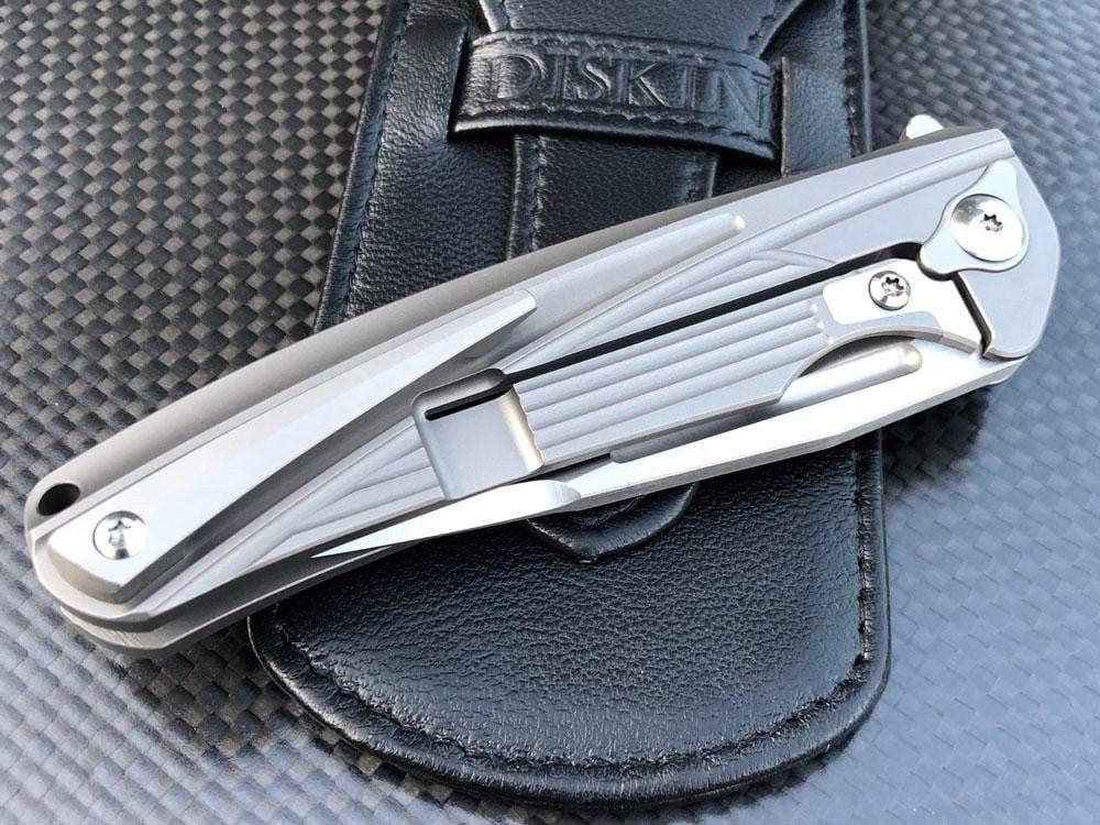 #1 ** BACK AGAIN - LAST BATCH ** Matt Diskin IDF - Made By Reate - M390 Blade - Integral Handle - True Talon