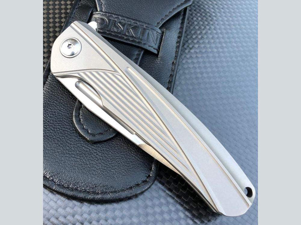 #1 ** BACK AGAIN - LAST BATCH ** Matt Diskin IDF - Made By Reate - M390 Blade - Integral Handle - True Talon