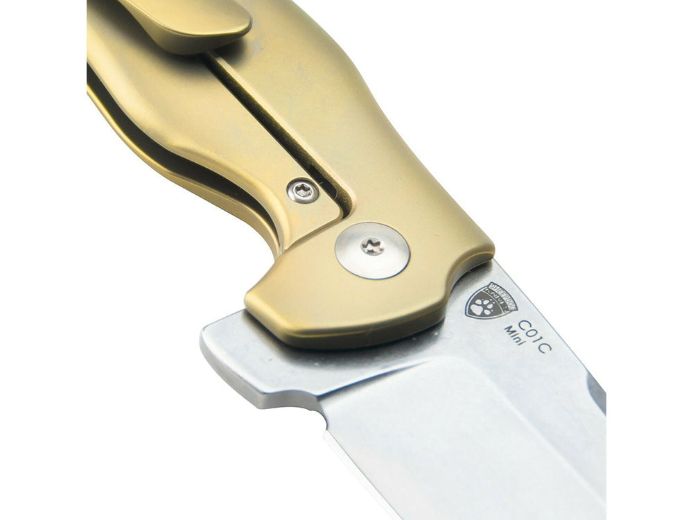 Kizer Ki3488 - Sheepdog Mini - S35VN blade - Titanium Handle - 3 colours