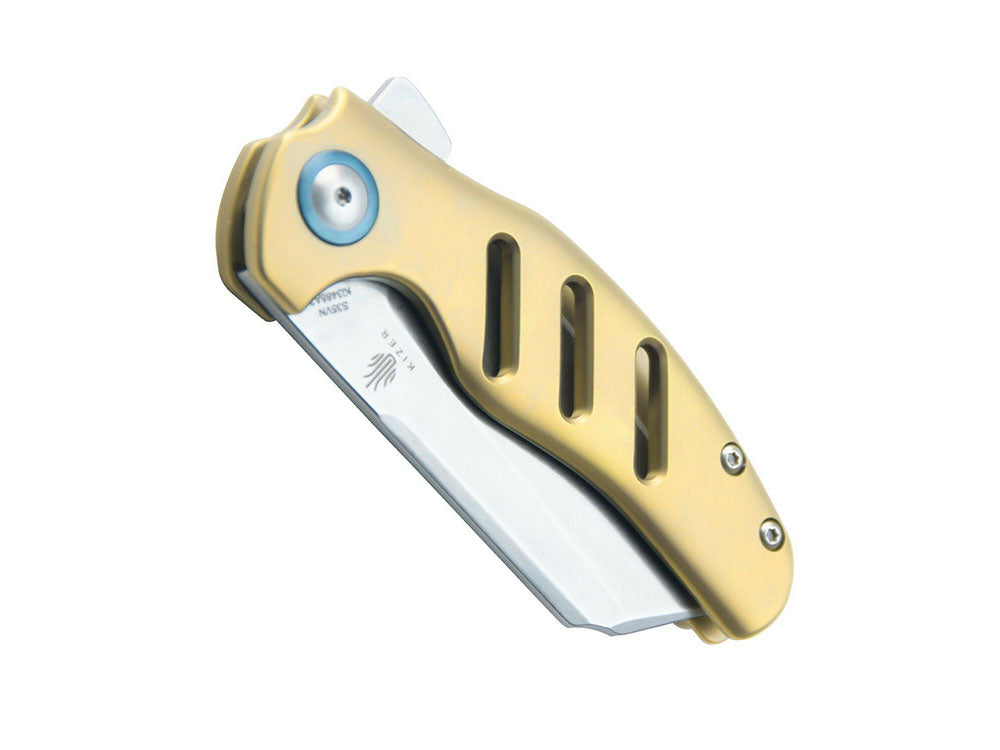 Kizer Ki3488 - Sheepdog Mini - S35VN blade - Titanium Handle - 3 colours