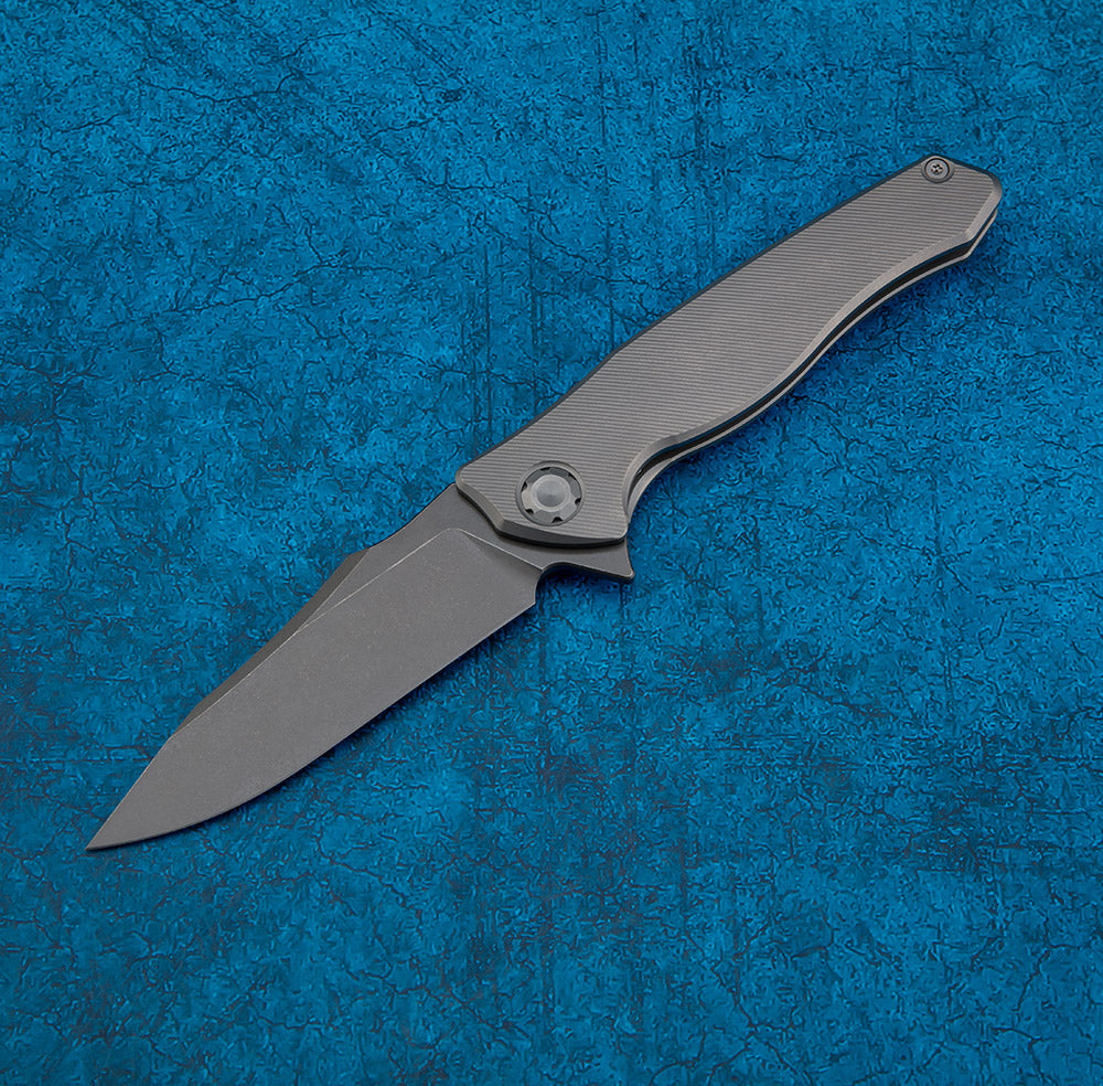 MAXACE - KILLER WHALE 2.0 - SWEDISH ASP60 BLADE - MULTI ROW BEARINGS - MIDNIGHT CAT DESIGN