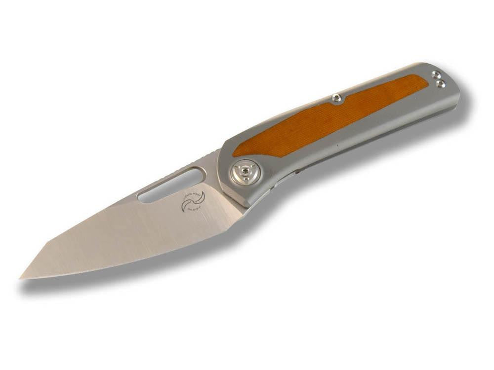 Liong Mah - KUF V2 - M390 blade - Carbon Fiber and titanium handle - True Talon