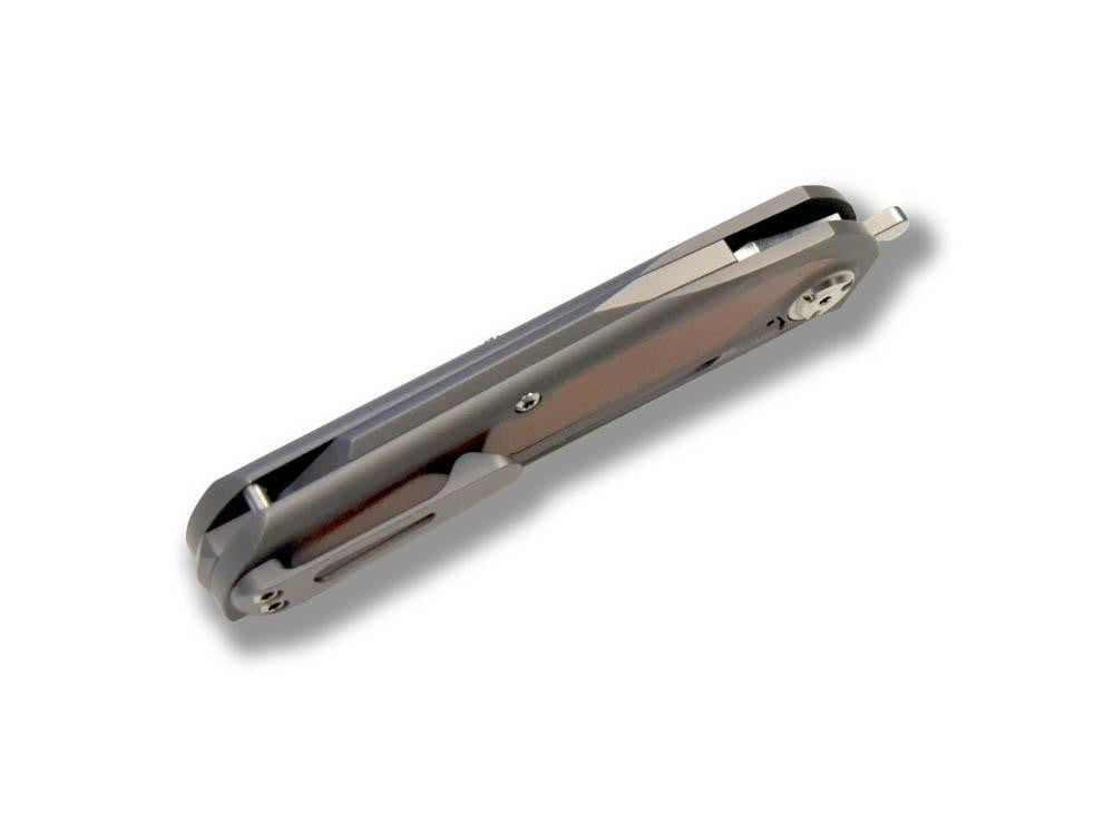 Liong Mah - KUF V2 - M390 blade - Carbon Fiber and titanium handle - True Talon