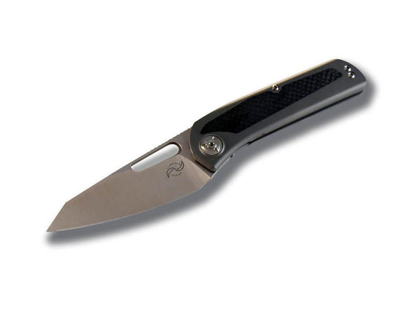 Liong Mah - KUF V2 - M390 blade - Carbon Fiber and titanium handle - True Talon