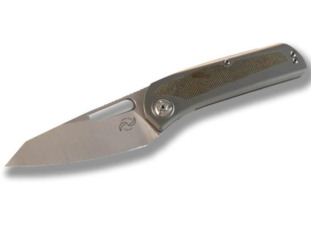 Liong Mah - KUF V2 - M390 blade - Carbon Fiber and titanium handle - True Talon