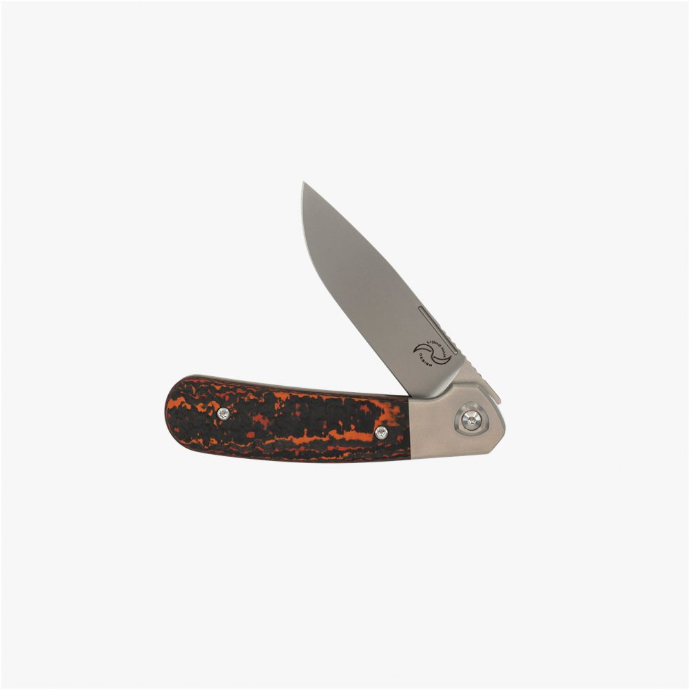 Liong Mah - L-1 - S90V BLADE - INTEGRAL TITANIUM HANDLES - FULL TITANIUM OR CARBON FIBER INLAYS