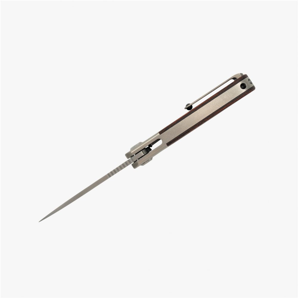 Liong Mah - L-1 - S90V BLADE - INTEGRAL TITANIUM HANDLES - FULL TITANIUM OR CARBON FIBER INLAYS