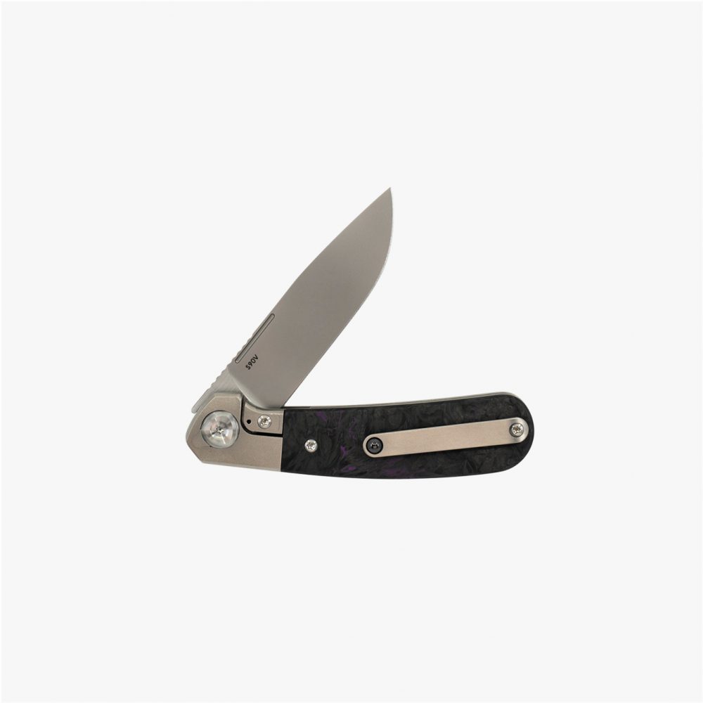 Liong Mah - L-1 - S90V BLADE - INTEGRAL TITANIUM HANDLES - FULL TITANIUM OR CARBON FIBER INLAYS