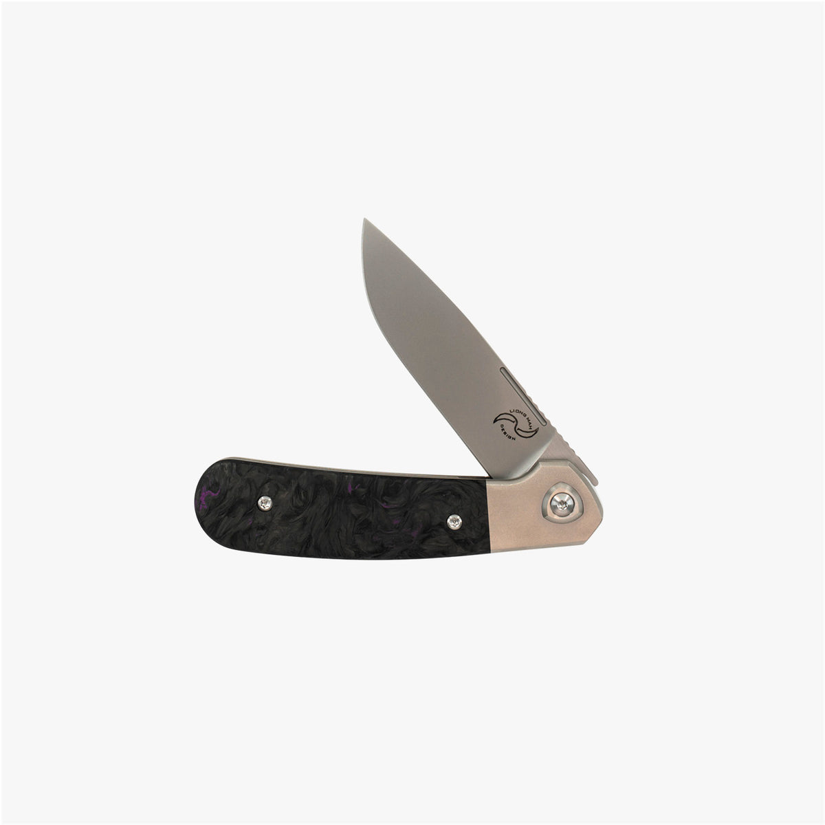 Liong Mah - L-1 - S90V BLADE - INTEGRAL TITANIUM HANDLES - FULL TITANIUM OR CARBON FIBER INLAYS