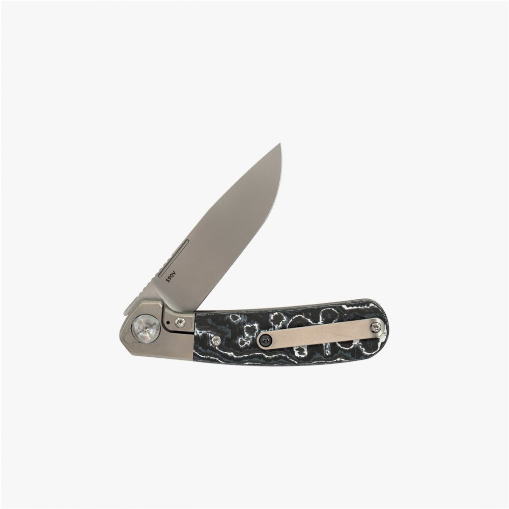 Liong Mah - L-1 - S90V BLADE - INTEGRAL TITANIUM HANDLES - FULL TITANIUM OR CARBON FIBER INLAYS