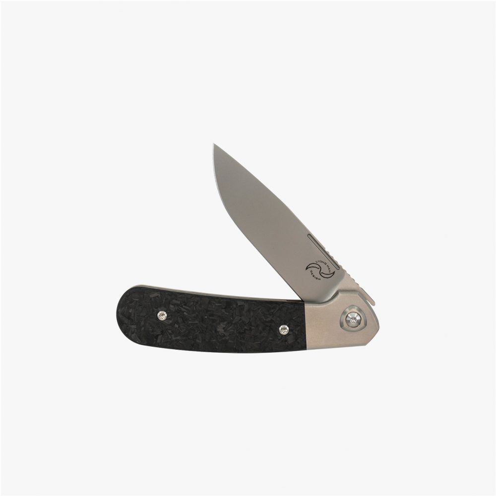Liong Mah - L-1 - S90V BLADE - INTEGRAL TITANIUM HANDLES - FULL TITANIUM OR CARBON FIBER INLAYS
