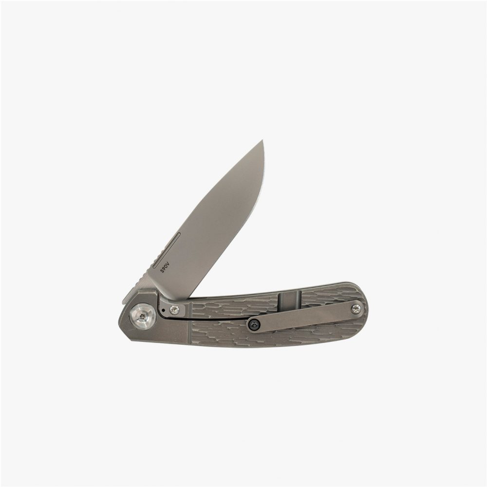 Liong Mah - L-1 - S90V BLADE - INTEGRAL TITANIUM HANDLES - FULL TITANIUM OR CARBON FIBER INLAYS