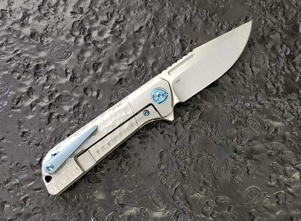 Liong Mah - Lanny - M390 Blade - Titanium - True Talon