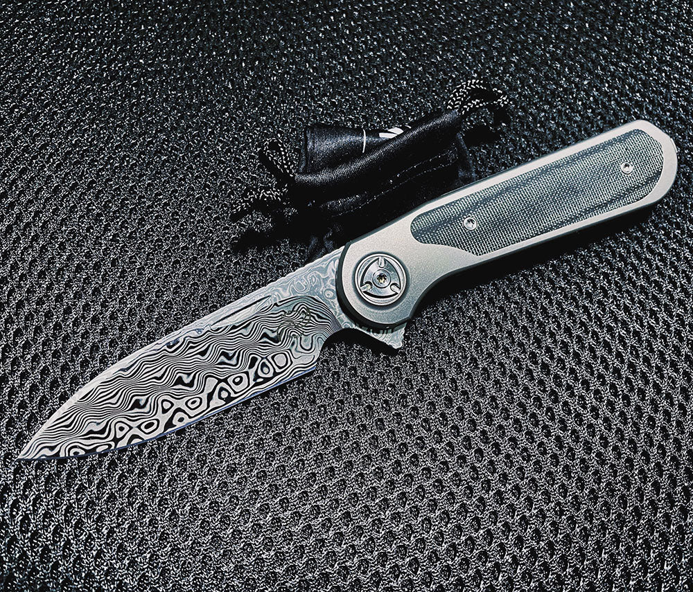 Liong Mah - ZULU - M390 Blade - Micarta Inlays
