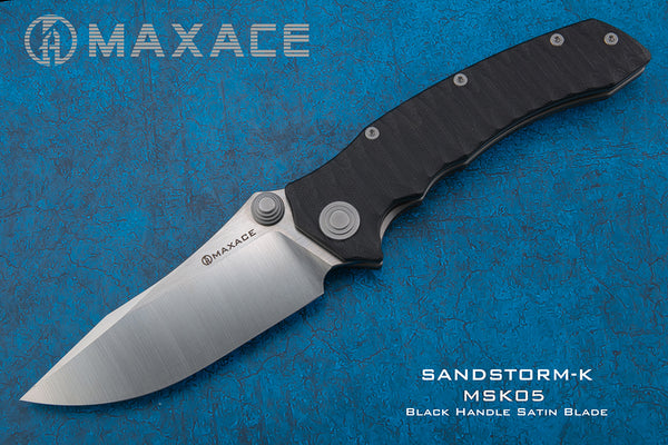 MAXACE SANDSTORM-K - Bohler K110 Blade - G10 Handles